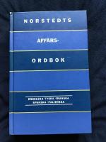 Norstedts aff&auml;rsordbok : engelska, tyska, franska, spanska, italienska
