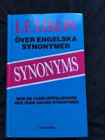 LEXIKON &ouml;ver engelska synonymer - Synonyms : Engelsk synonymordbok