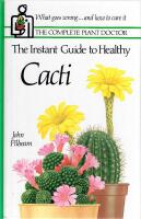 The Instant Guide to Healthy Cacti