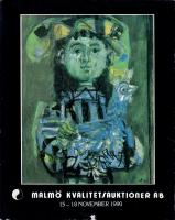 Malm&ouml; kvalitetsauktioner ab 15-18 november 1990