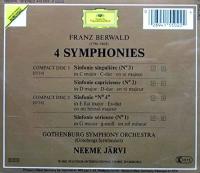 Berwald: 4 Symphonies