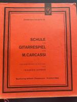 Schule fur gitarrenspiel von M. Carcassi