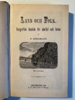 Land och folk. Geografisk l&auml;sebok f&ouml;r skoltid och ferier