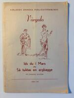 Ids du i Mars eller S&aring; tuktas en argbagge p&aring; Svenska teatern