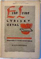 Lyriskt urval, sammanst&auml;llt och &ouml;versatt av Elmer Diktonius