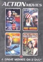 Action Movies - 4 Great Movies on 2 DVD's: Flight of the Black Angel; Final Mission; Aurora: Operation Intercept; White Ghost.