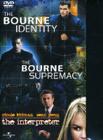 The Bourne Identity / The Bourne Supremacy / The Interpreter (svensk titel: Tolken) BOX 3 DVD