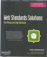 Web Standards Solutions: The Markup and Style Handbook, Special Edition