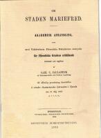 Om staden Mariefred