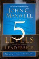 The 5 levels of leadership