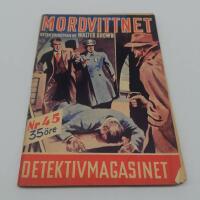 Mordvittnet - Detektivmagasinet nr 45 1949
