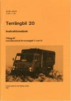 Terrängbil 20 Instruktionsbok Tillägg till Instruktionsbok för terrängbil 11 och 13