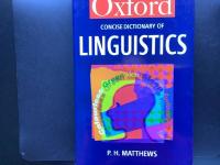 The concise Oxford dictionary of linguistics