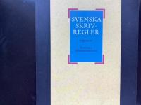 Svenska skrivregler