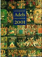 Sveriges ridderskap och adels kalender 2001