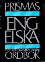 Modern Engelsk-svensk/Svensk-engelsk ordbok