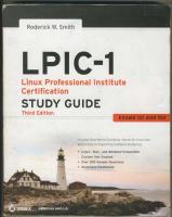 LPIC-1: Linux Professional Institute Certification Study Guide: (Exams 101