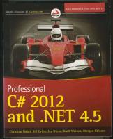 Professional C# 2012 and .NET 4.5