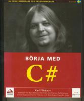 B&ouml;rja med C#