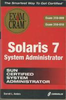 Exan Cram Solaris 7 System Administrator
