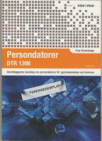 Persondatorer DTR 1206