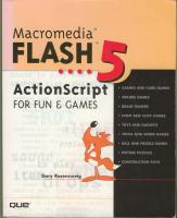 Macromedia Flash 5 ActionScript for fun & games