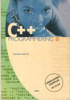 C++ Programmering B