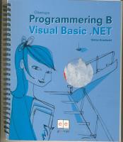 Programmering B Visual basic