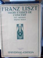 TROIS &Eacute;TUDES DE CONCERT