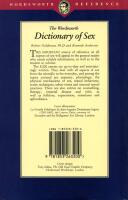 Dictionary of Sex