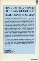 Original Teachings of Ch'an Buddhism
