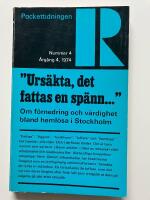 "Urs&auml;kta, det fattas en sp&auml;nn..." 1974 Nr 4