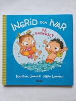 Ingrid och Ivar p&aring; badhuset