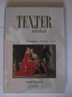 Texter & tankar Litteratur Antiken 1900