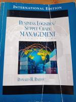 Business logistics/supply chain management 
