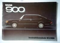 SAAB 900 Insruktionsbok M1986
