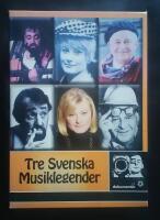 Tre svenska musiklegender - Evert Taube/Monica Zetterlund /Cornelis Vreeswijk 