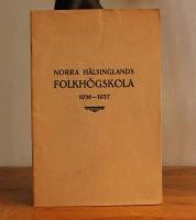Norra H&auml;lsinglands Folkh&ouml;gskola 1936-37