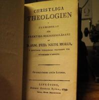 CHRISTLIGA THEOLOGIEN I SAMMANDRAG F&Ouml;R FRAMTIDA RELIGIONSL&Auml;RARE.