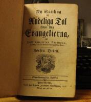 Ny samling af andeliga tal &ouml;fwer alla evangelierna del 1 & 2.