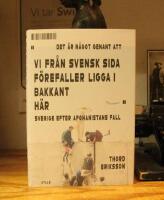 Det &auml;r n&aring;got genant att vi fr&aring;n svensk sida f&ouml;refaller ligga i bakkant h&auml;r : Sverige efter Afghanistans fall