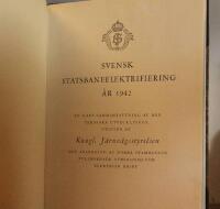 Svensk statsbaneelektrifiering &aring;r 1942 