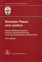 Between Peace and Justice.