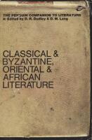 Classical and Byzantine, Oriental and African Literature.