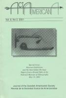 Acta Americana, vol. 9, no 2.