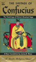 The Sayings of Confucius.