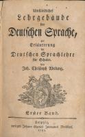 Umst&auml;ndliches Lehrgeb&auml;ude der deutschen Sprache.