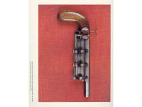 Print of antique gun.