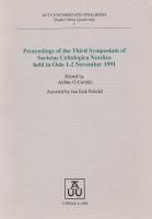 Proceedings of the Third Symposium of Societas Celtologica Nordica.