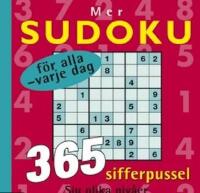 Mer sudoku f&ouml;r alla : f&ouml;r alla varje dag